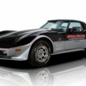 1978 Chevrolet Corvette Pace Car Edition Black Coupe L82 350ci V8 3 Speed Automa