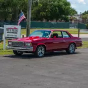 1978 Chevrolet Malibu 383 Stroker, 420 Horsepower, Custom Paint and Whee Burgund