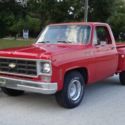 1978 Chevrolet Scottsdale C-Series 10 14962 Miles Red Clearcoat  5.7l 350cid V8