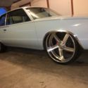 1978 CHEVY MALIBU ON 24&#034; BONSPEED SWEEP BILLET WHEELS WITH AIR RIDE