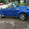 1978 Classic Volkswagen Beetle Convertible VW Bug Cabriolet