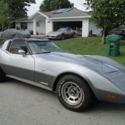 1978 corvette 4-speed silver anniversary NO RESERVE