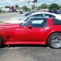1978 Corvette T top, Cherry Red