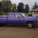 1978 D300 Crew Cab one ton dually Long Bed Pickup Project
