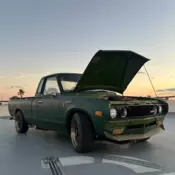 1978 Datsun 620 King Cab Pickup Truck | Nissan 370Z VQ37 | V6 6-Speed