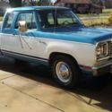 1978 Dodge Adventurer 200 3/4 Ton Club Cab Camper 7500 Series
