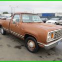 1978 Dodge Custom 100 Pickup 6-Cylinder Automatic NO RESERVE