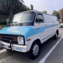 1978 Dodge Custom Van White RWD Automatic B200 tradesman