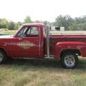 1978 dodge d 150 adventurer  54,580 Miles RED  360