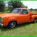 1978 Dodge D100 Pickup Truck,225 Slant 6 Eng,3-Spd Manual,Orig Sunrise Orange