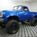 1978 DODGE POWERWAGON CUSTOM MONSTER TRUCK. 4X4. RARE!