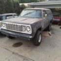 1978 Dodge Ramcharger 4x4 440