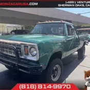 1978 Dodge w200, Green with 100,000 Miles available now!