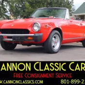***1978 Fiat 124 1800cc Inline 4 5 Speed  Spider  Red***