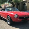 1978 fiat 124 spider 1.8l (see video link)