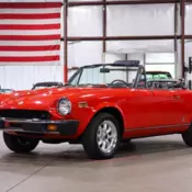 1978 Fiat 124 Spider  99255 Miles Rosso Bougainville Convertible 1.8L 4Cyl Manua