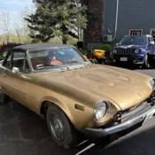 1978 Fiat 124 Spider Brown