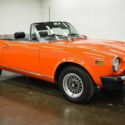 1978 Fiat 124 Spider Sport 38319 Miles Orange Convertible 132ci 4-Cylinder 5 Spe
