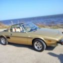 1978 FIAT X1/9 BERTONE CONVERTIBLE   SIGN AND #1501