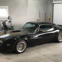 1978 Firebird Trans Am with Pontiac 400, TH350, and Hurst T-Tops, Black on Black