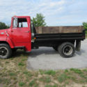 1978 FORD B600 1 TON DUMP ON TON & HALF FRAME w/200 Miles on REBUILT ENGINE