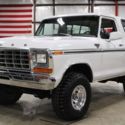 1978 Ford Bronco  4077 Miles White SUV V8 Automatic