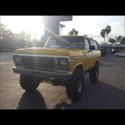 1978 Ford Bronco 4WD 2dr Wagon Custom 285149 Miles Yellow  Select Automatic