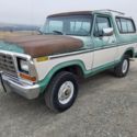 1978 FORD BRONCO 4X4: RUST FREE AND VERY STRAIGHT! NICE CLEAN ORIGINAL SURVIVOR!
