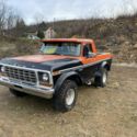 1978 Ford Bronco Pickup Black 4WD Automatic