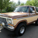 1978 Ford Bronco Ranger XLT 4X4 2 Door SUV with Only 97,000 Original Miles !!!