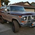 1978 FORD BRONCO  RANGER XLT (ORIGINAL OWNER)