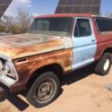 1978 Ford Bronco runs and drives needs restoration