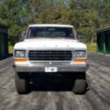 1978 Ford Bronco SUV Red 4WD Automatic ranger xlt