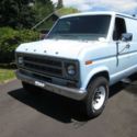 1978 Ford Econoline E250, 5-speed manual overdrive, V8, rear window van
