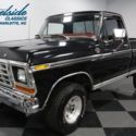 1978 Ford F-100 4X4 16969 Miles Black Pickup Truck 351 Cleveland V8