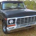 1978 Ford F-100 black with 52,688 Miles, for sale! extra engine new rebuild kit