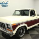 1978 Ford F-100 Restomod 12 Miles WImbledon White Pickup Truck 428 Cobra Jet V8