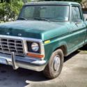 1978 Ford f-150 Custom Pickup Truck Ford Green paint Very clean!