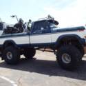 1978 Ford, F-150, Truck, 4x4, Lifted, Bigfoot, Blue, Monster Truck