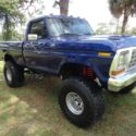 1978 FORD F-150 XLT 4X4 SHORTBED LIFTED BIG BLOCK AUTO 38&#039;S NO RESERVE