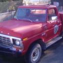 1978 FORD F-250 4x4 Ex-FIRE TRUCK GENERATOR, WINCH