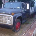 1978 Ford F-600 Flatbed Tilting Dump Truck