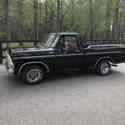 1978 Ford F100 Pickup Black RWD Automatic Ranger