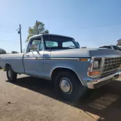 1978 Ford F150 Pickup Blue