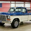 1978 Ford F150 Ranger 20963 Miles Bright Blue Metallic Pickup Truck Inline-6 3 S