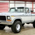 1978 Ford F150 Ranger 50841 Miles Light Blue Metallic/White Pickup Truck 351ci V