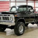 1978 Ford F250 Custom 85395 Miles Black Pickup Truck 400ci V8 4-Speed Manual