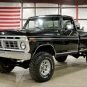1978 Ford F250 Custom 85397 Miles Black Pickup Truck 400ci V8 4-Speed Manual