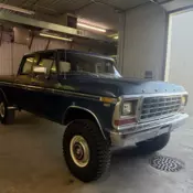 1978 Ford F250 Pickup Blue ranger xlt