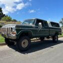 1978 Ford F250 Pickup Green 4WD Automatic lariat